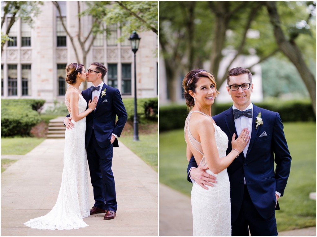 pitt campus wedding photos 