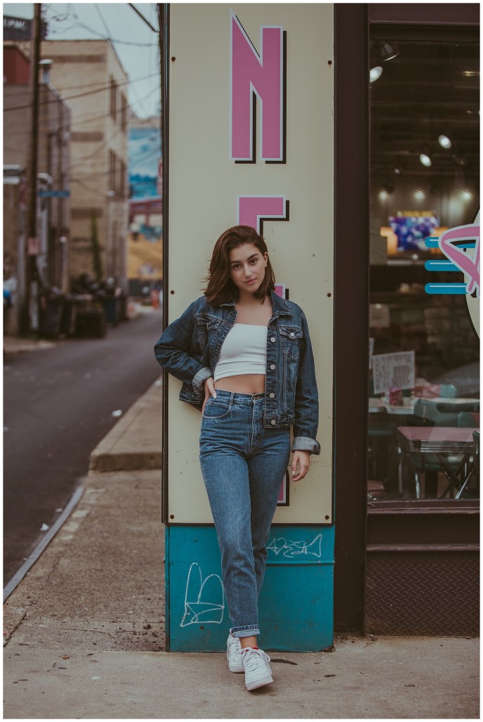 Strip District Grungy Senior Photos