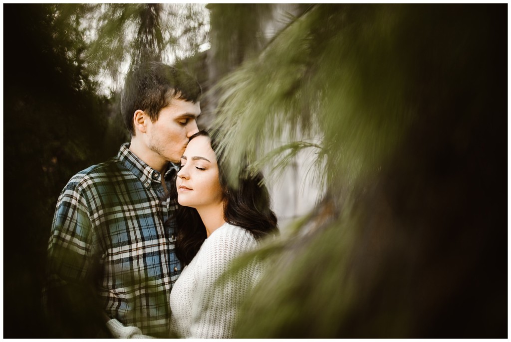 mellon park engagement photos