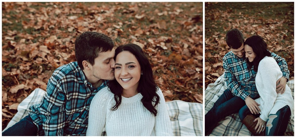 mellon park engagement photos