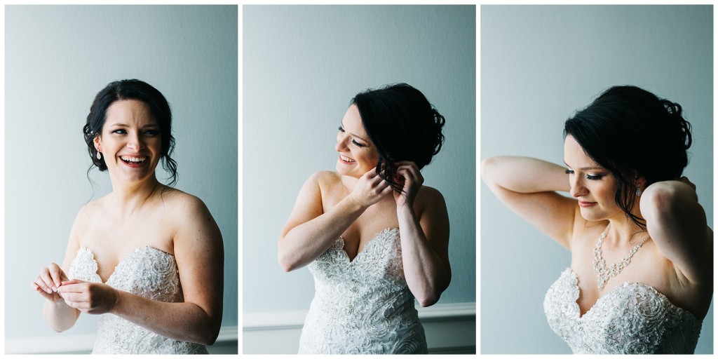 bride getting ready