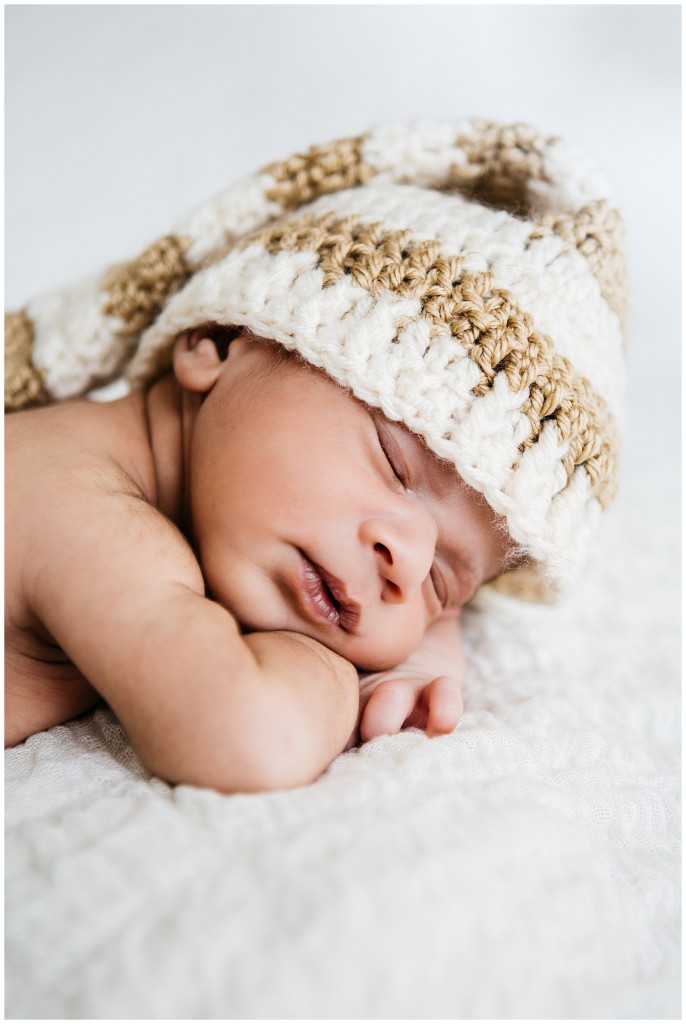 newborn posing