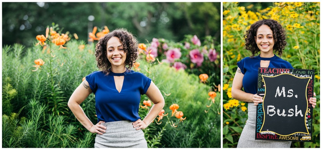 headshots in a park