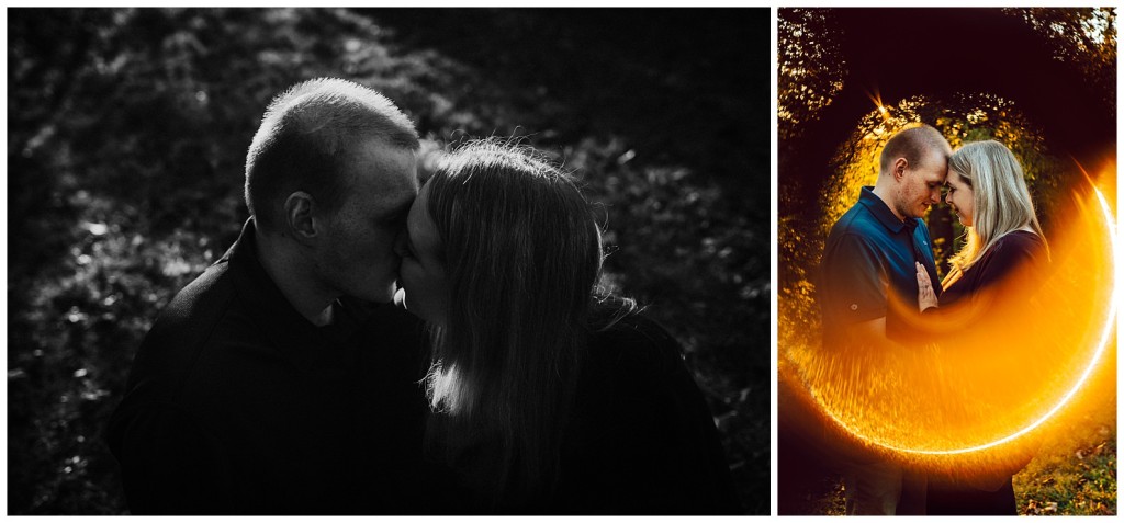 Fall Engagement Photos at Schenley Park