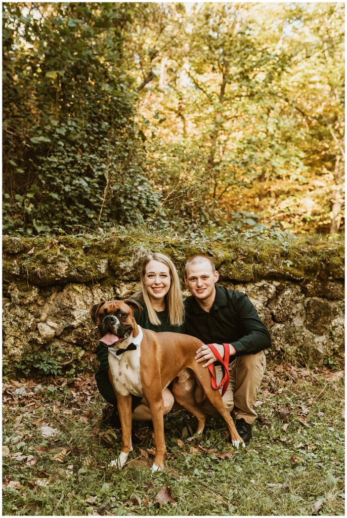 Fall Engagement Photos at Schenley Park