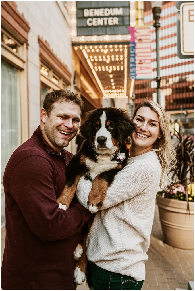 Downtown Pgh Fall Engagement Shoot