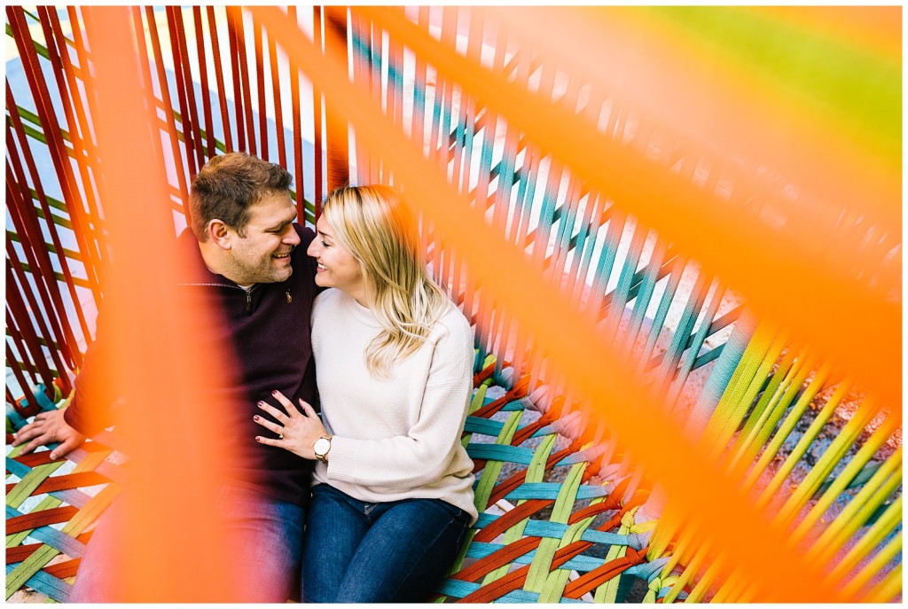 Downtown Pgh Fall Engagement Shoot