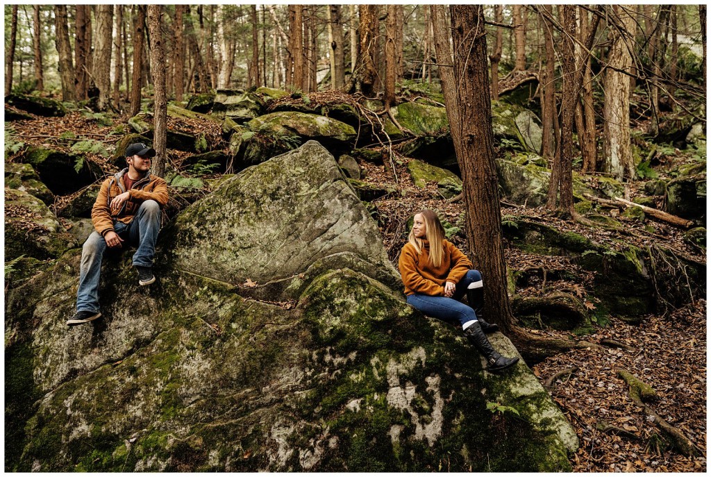 Mcconnells Mills Fall Engagement Shoot