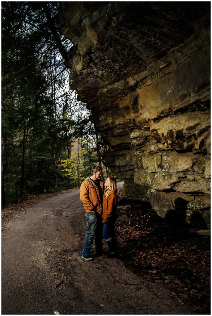 Mcconnells Mills Fall Engagement Shoot