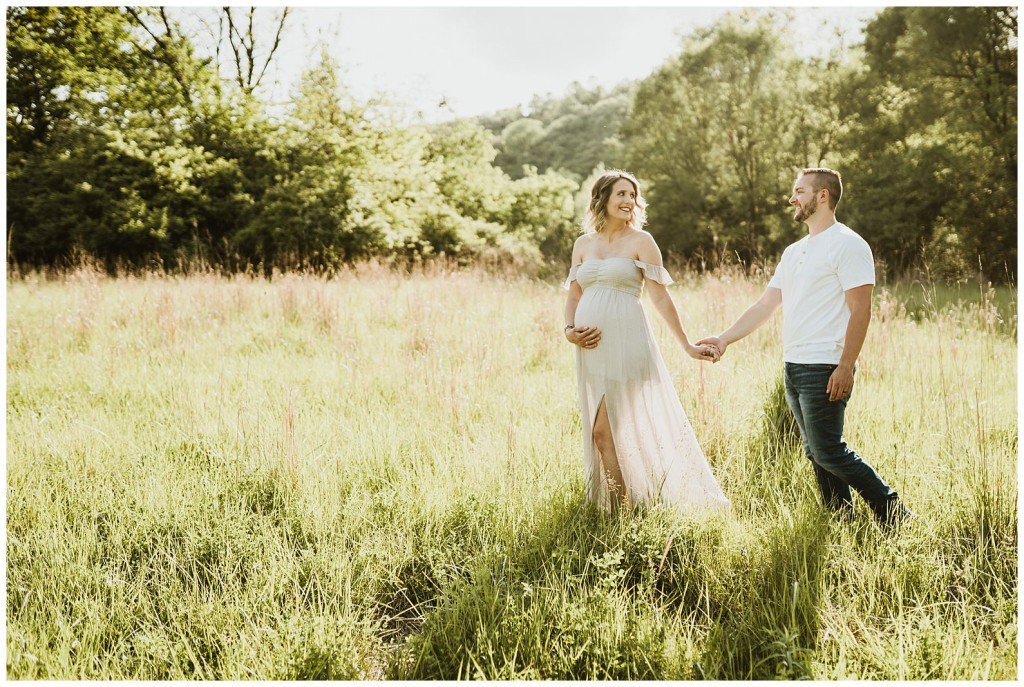 Frick Park Field Maternity Session