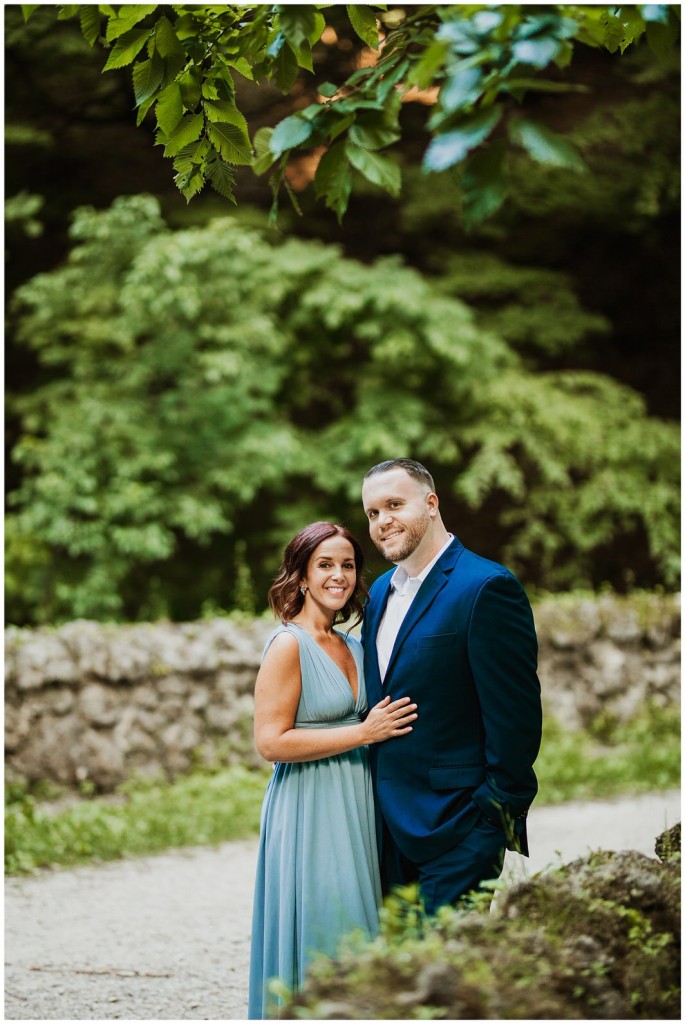 Dressy Schenley Park Engagement Photos