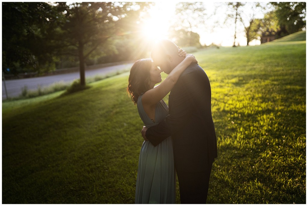 Dressy Schenley Park Engagement Photos