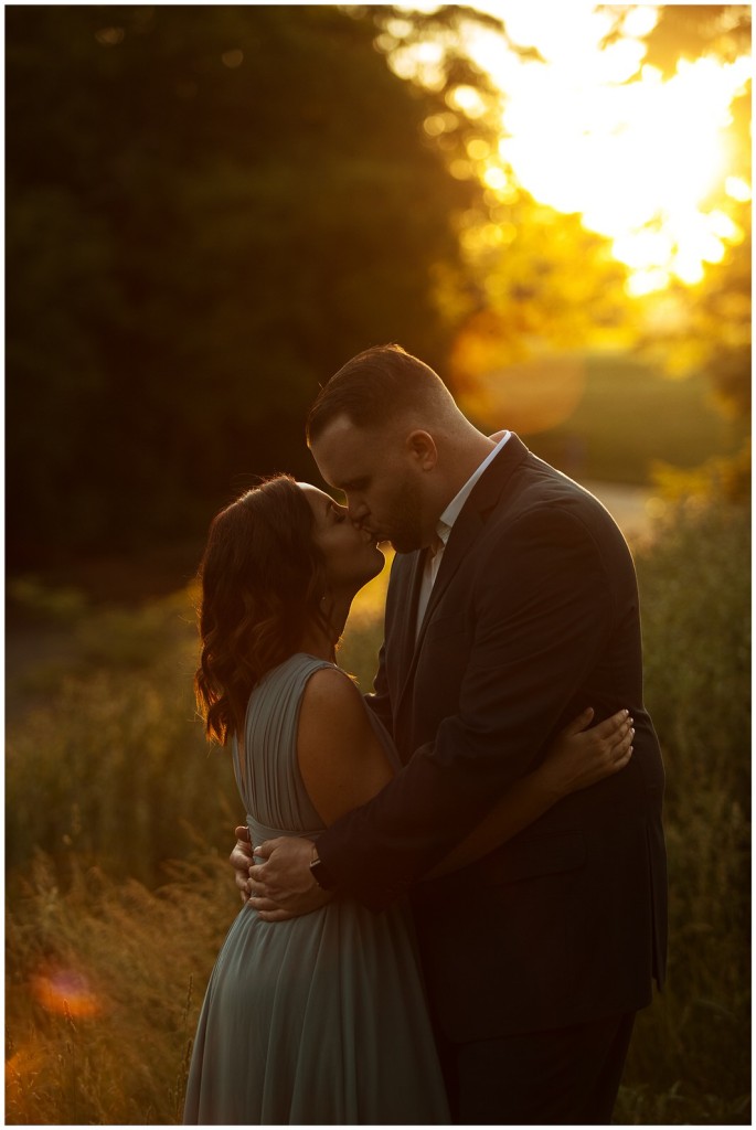 Dressy Schenley Park Engagement Photos