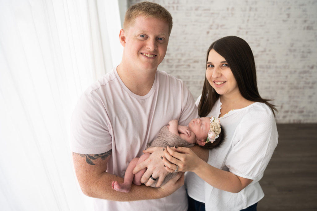 Bright newborn photos