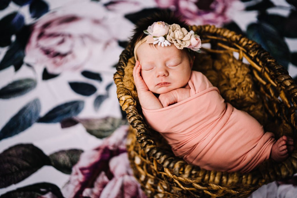 Bright newborn photos