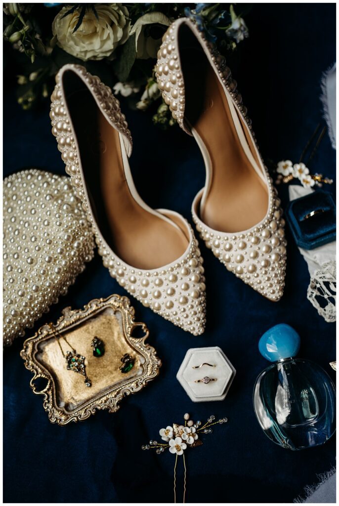 Blue Bridal Layflat Images